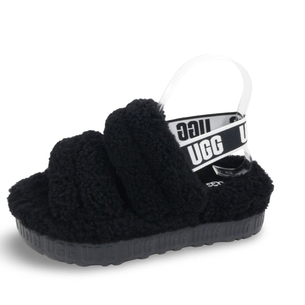 UGG Oh Fluffita Women's 7 Platform Sheepskin Slippers 1120876